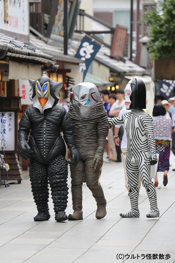 ウルトラマン目黒駅で目撃情報 円谷プロは 見たという通行人はやらせ たっくんの気になった日々